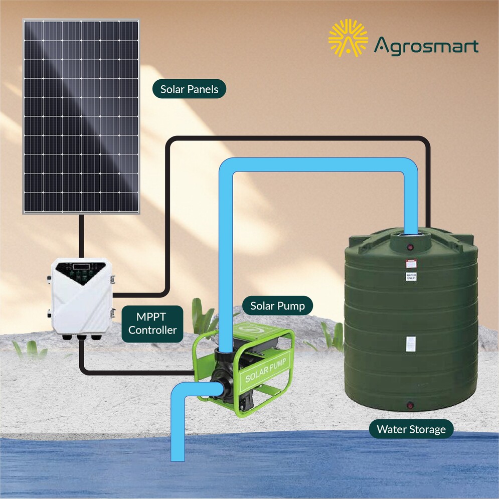 Solar Powered Water Pump